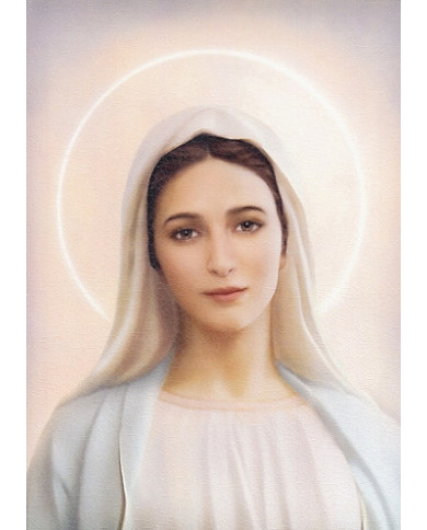 Obraz na dreve: Panna Mária Medžugorska (30x20)