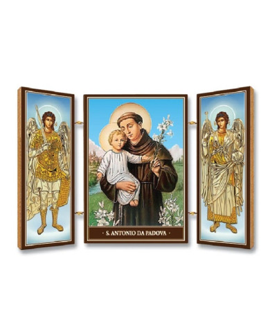 Triptych drev. (N18) - Sv. Anton