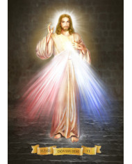 Obraz na dreve: Božie milosrdenstvo (10×6,5)