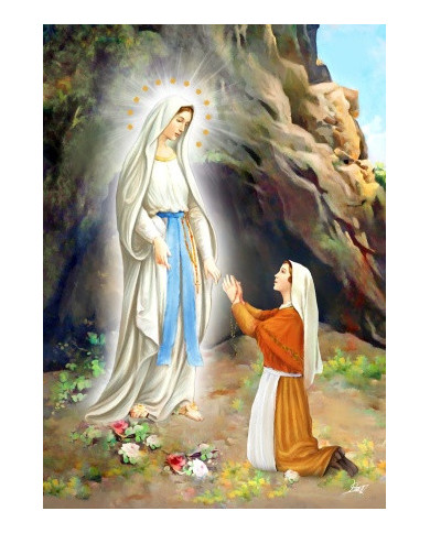 Magnetka (Z002) - Panna Mária Lurdská