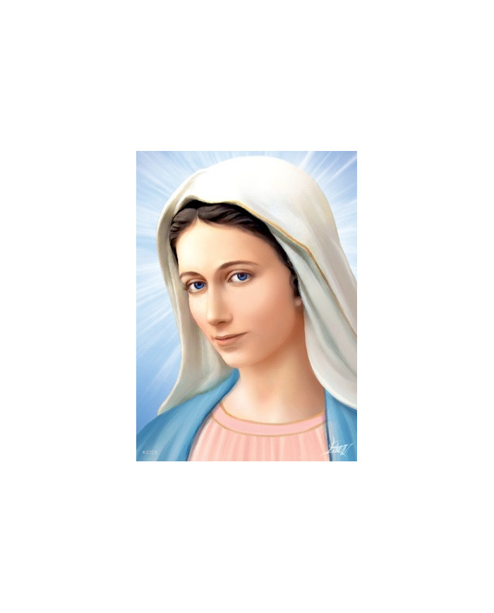 Obraz na plátne (ZOP-A3) Panna Mária Medžugorská