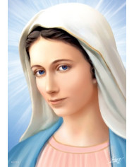 Obraz na plátne (ZOP-A4) Panna Mária Medžugorská